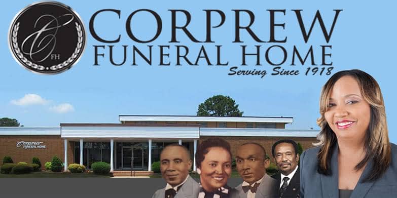 corprew funeral home obituaries