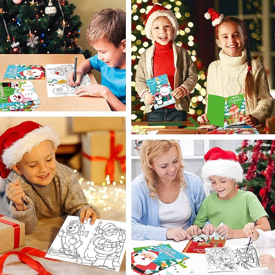 Christmas Coloring Books for Kids: An Educational Celebration